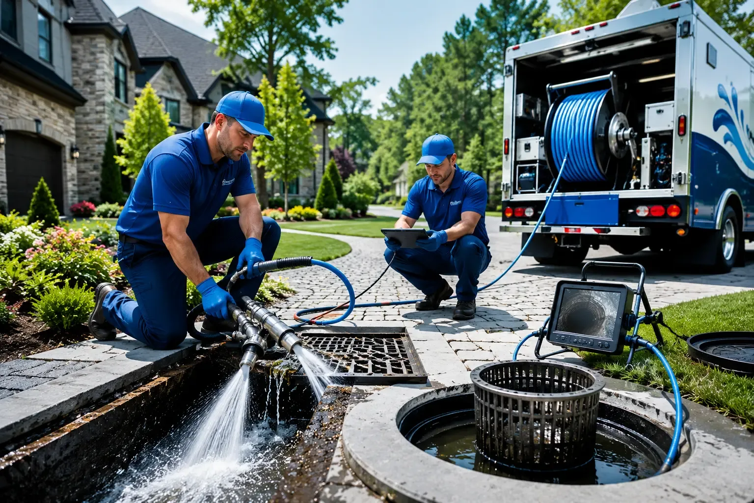 Local outdoor drain cleaning professionals in Tamworth, NH